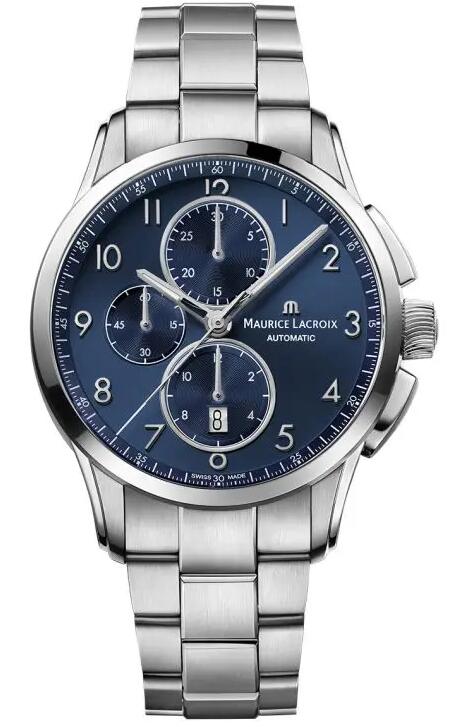 Maurice Lacroix PONTOS Chronograph 43mm PT6388-SS002-420-1 Replica Watch